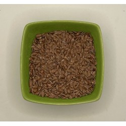 Graines de lin brun