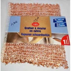 GRATTOIR À RÉCURER EN CUIVRE